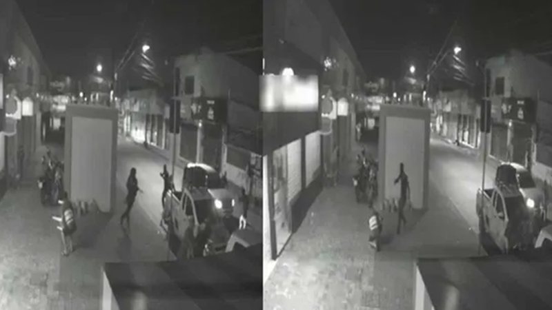 PM reage a assalto em via pública e é baleado nas costas